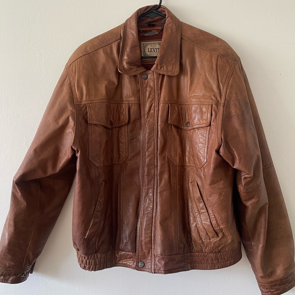 Levi’s vintage genuine leather jacket